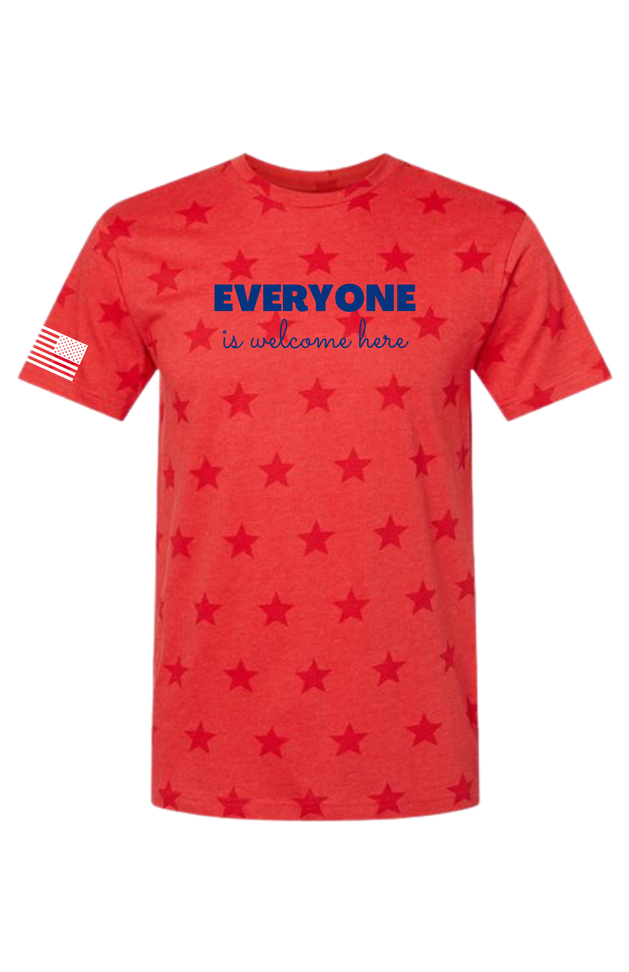 ADULT Fourth of July Shirt (RED VINTAGE STAR) - LIMITED EDITION