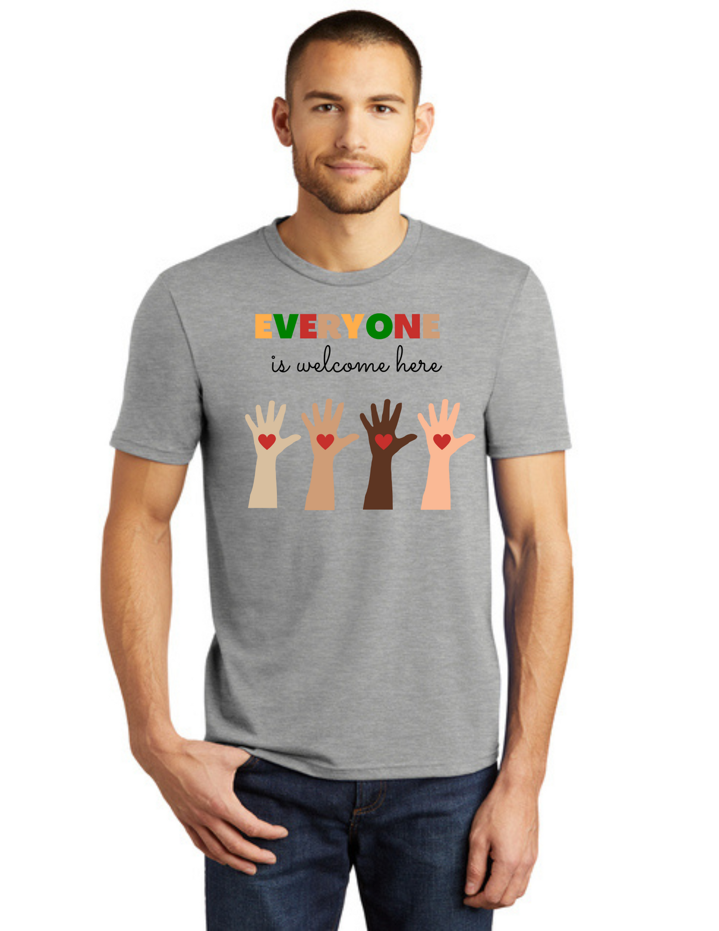 ADULT - The Everyone Is Welcome Here Shirt