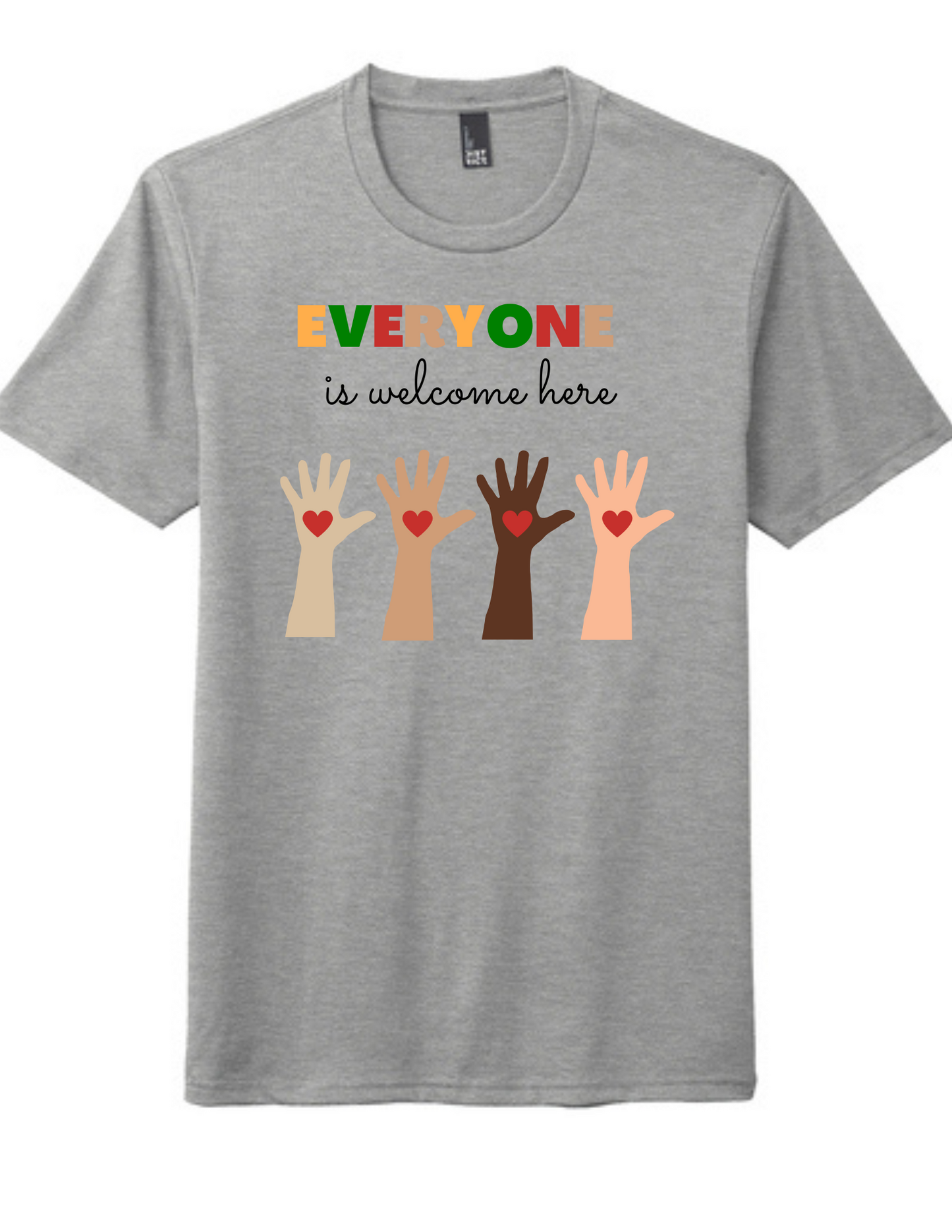 Donate a Shirt - The Everyone Is Welcome Here Donation Shirt.