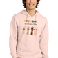 ADULT Hoodie "All Colors" - Everyone is Welcome Here